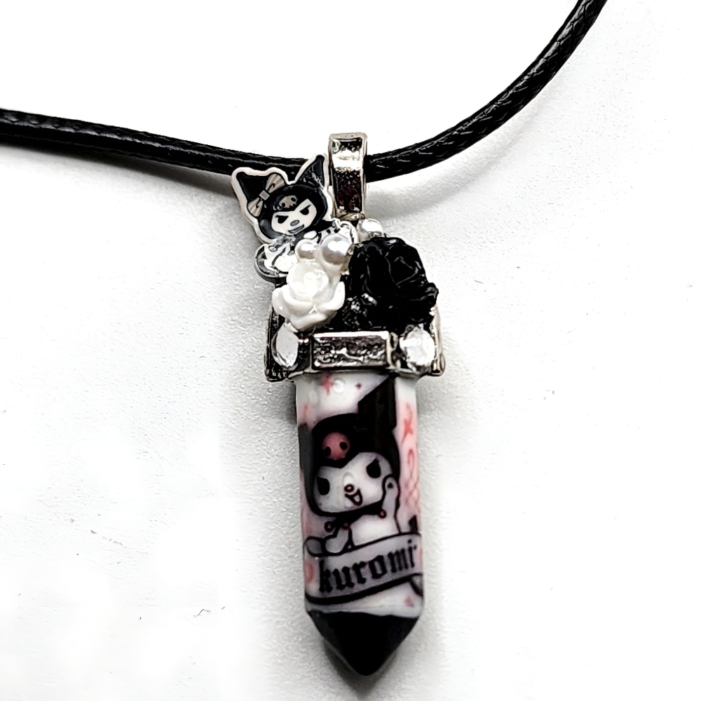 Kuromi Crystal Necklace